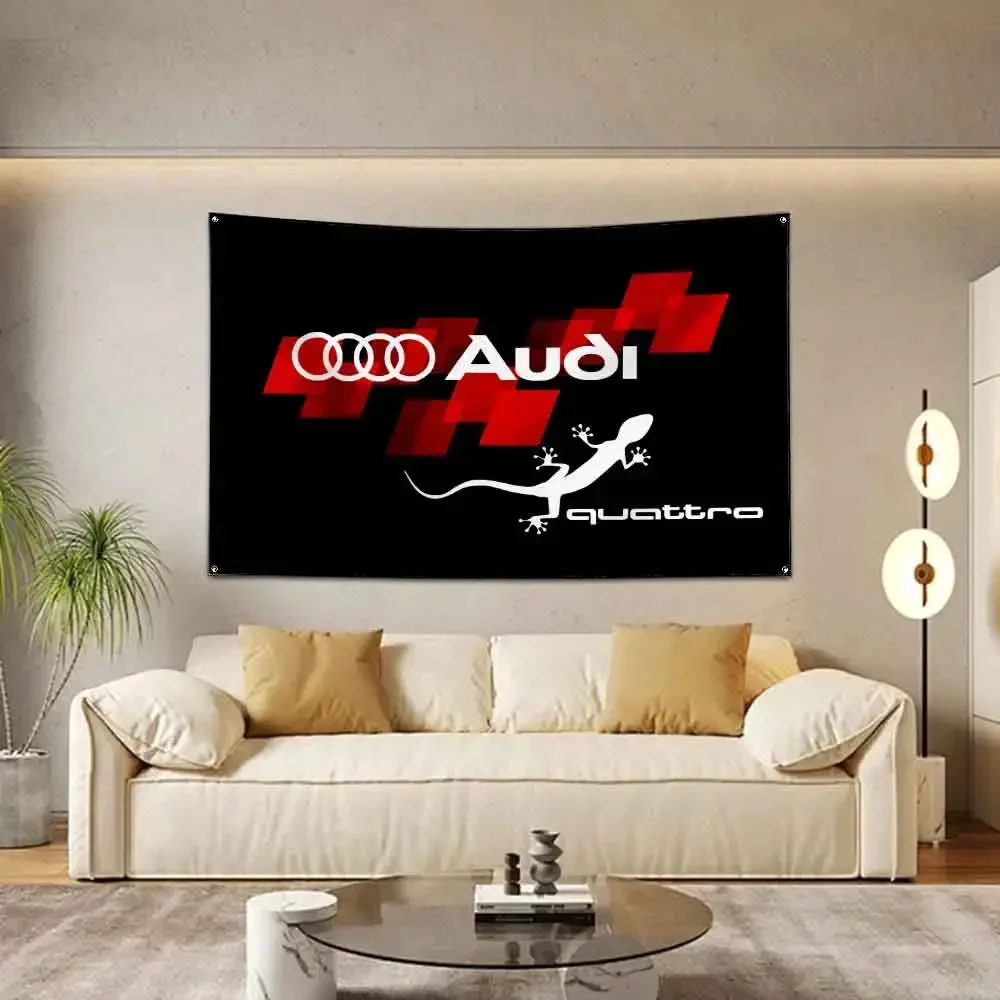 3x5 Ft A-Audies Flag Polyester Digital Printing Banner for Garage Wall Art Out Door Decoration With Brass Grommets