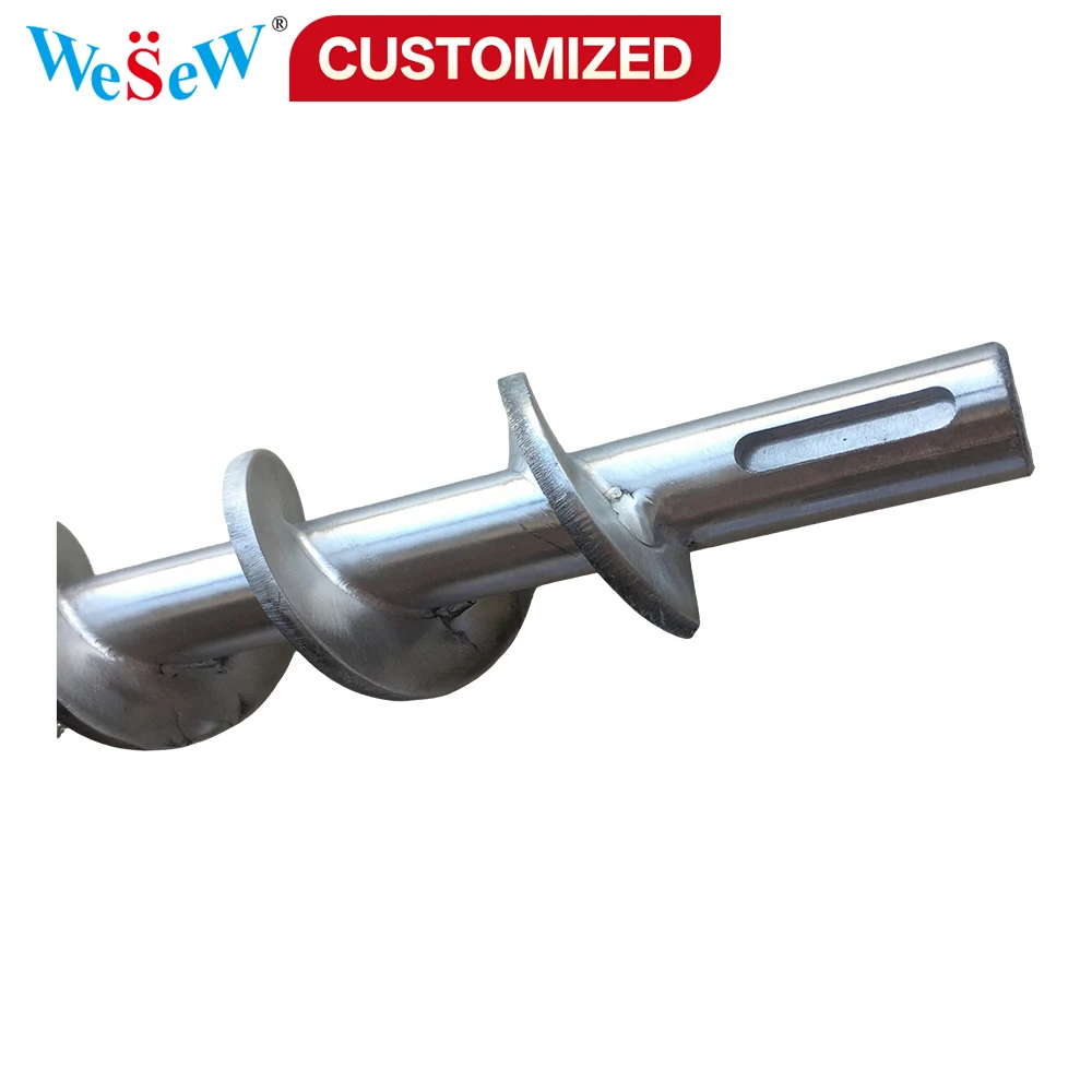 

Custom Stainless Steel Spiral Blades — Screw Conveyor Components | Large-Diameter 304/316L & Carbon Steel Blades, Suitable
