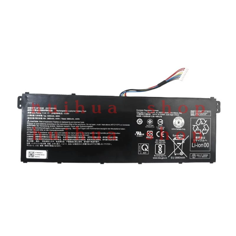 

AP18C4K Новый оригинальный аккумулятор для Acer Aspire 5 A515-43 A515-44 A515-54G SP314-54G