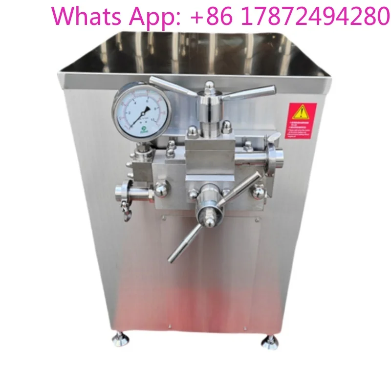 Industrial and Commercial Milk Homogenizer High Quality Homogenizer Stainless Steel Milk Homogenizer