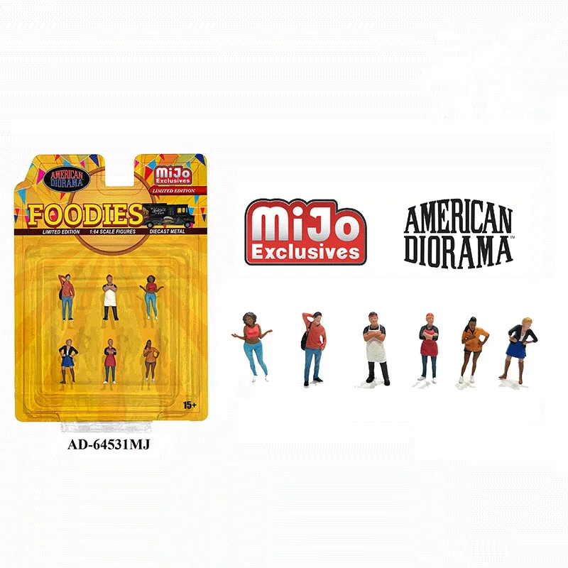 1/64 مقياس نموذج مجموعة كاملة عربة الطعام/السفعات/شبكة الفتيات المشهد ملحق لتقوم بها بنفسك مصغرة عمل الشكل عرض مجموعة #5