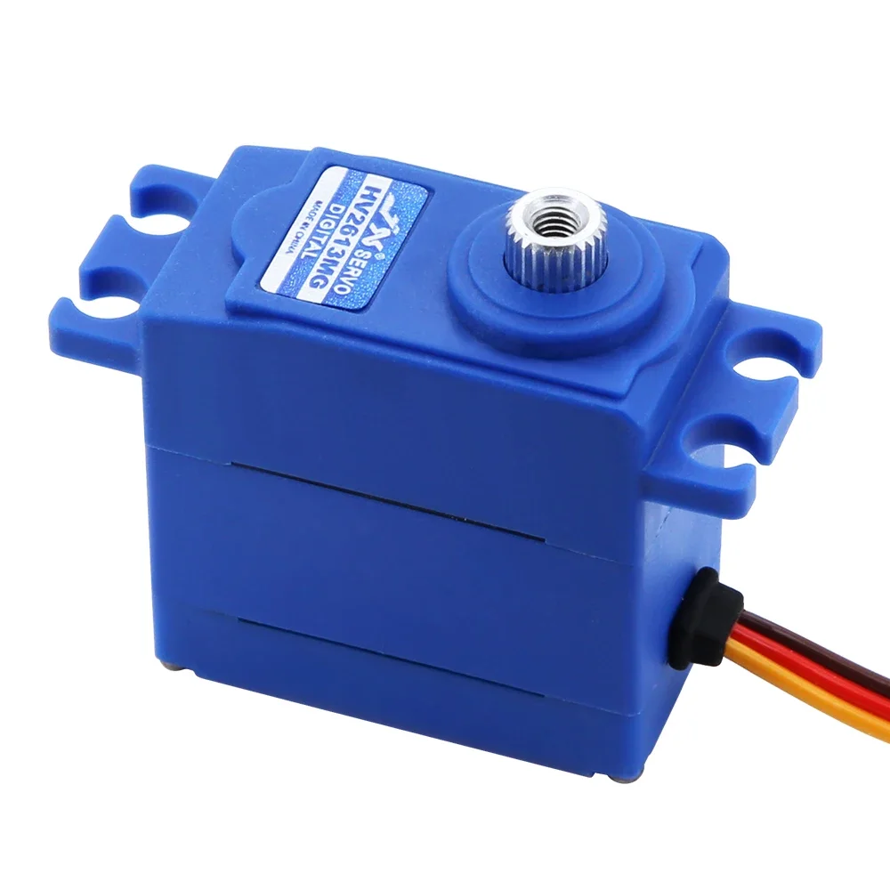 JX 서보 PDI-HV2613MG 13KG 0.11초/60 °   마이크로 코어리스 디지털 서보 - RC 헬리콥터 및 크롤러용 풀 알루미늄 케이스