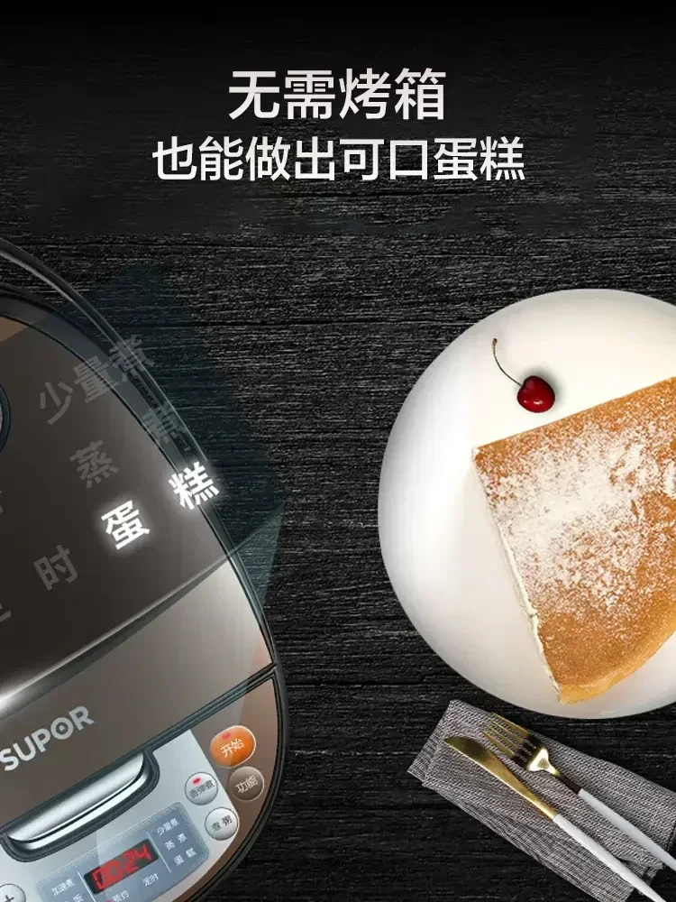 Fogão a lenha multifuncional elétrico, fogão a arroz, 4L capacidade, cozimento rápido, 220V