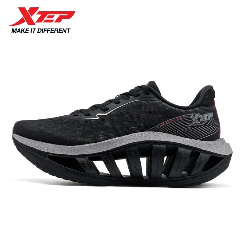 Xtep Light Boat MAX Male Lightweight Rebound Height-Increasing Stronger Propulsive Force Running Shoes 874219110095