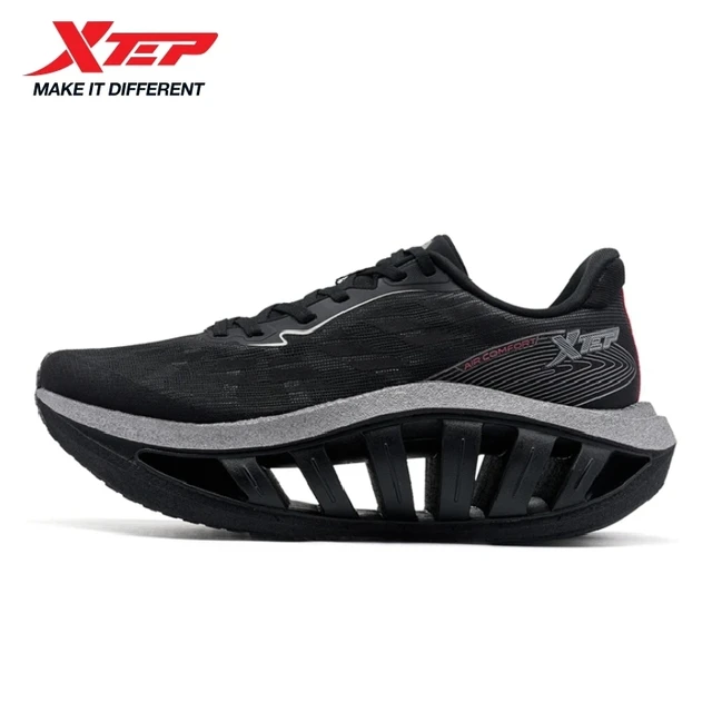 Tênis de Corrida Xtep Light Boat MAX Masculino Leve com Rebound, Aumento de Altura e Força Propulsiva Aprimorada 874219110095