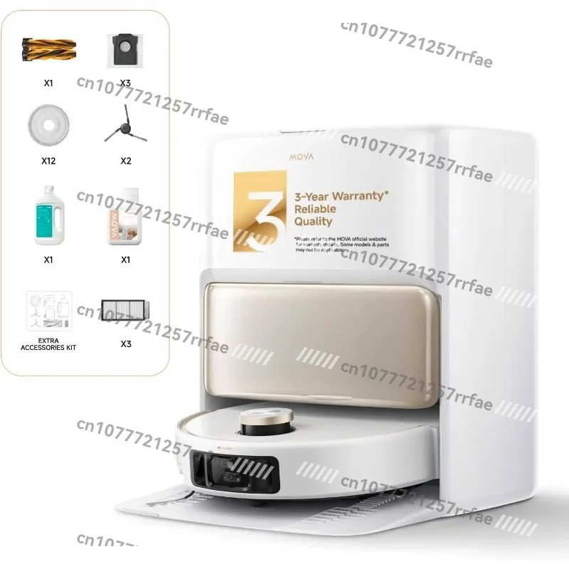 

V50 ultra-complete robot vacuum cleaner combination mop self-cleaning 24KPa super suction obstacle avoidance household pet AI