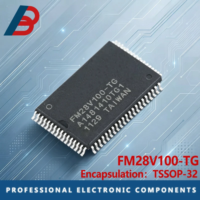 1PCS~10PCS/LOT FM28V100-TG SMT TSSOP-32 non-volatile ferroelectric memory FRAM chip