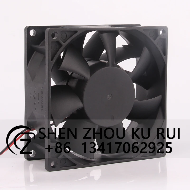 Ventilador de refrigeración de caja para Delta FFB0912EHE, DC12V 1.5A EC AC 90x90x38MM 9CM 9038, chasis de alto volumen de aire, potente rodamiento de bolas Doble