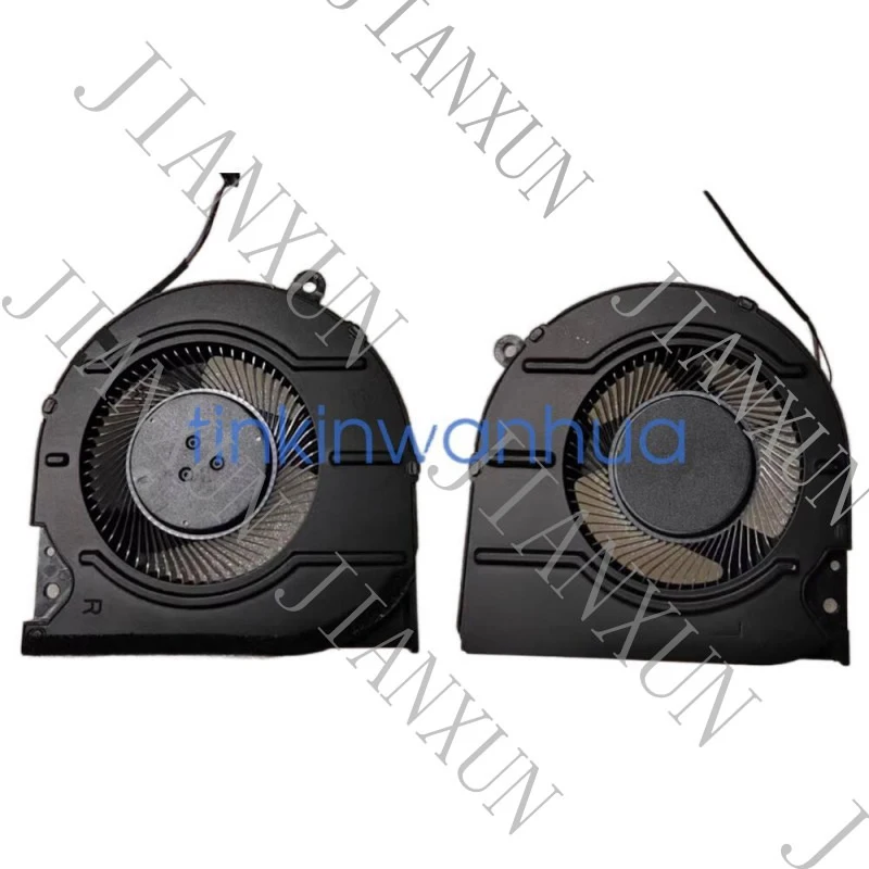 S+CPU & GPU Cooling Fan Pair For Dell Inspiron 14 Plus 7420 5420 | P/N 0YNTMM 08994X | 4-Pin PWM DC5V