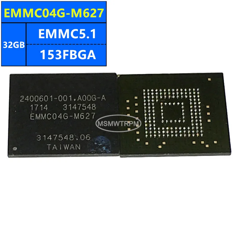 S40FC004C1B1C EMMC04G-M627 EMMC5.1 4GB 153FBGA Memory Chip IC Electronic Components New Original