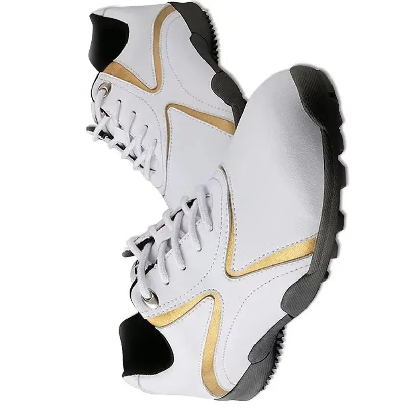 

2025 популярные удобные мужские туфли для гольфа, противоскользящие дышащие кроссовки с сеткой для мужчин, износостойкие мужские тренировочные туфли