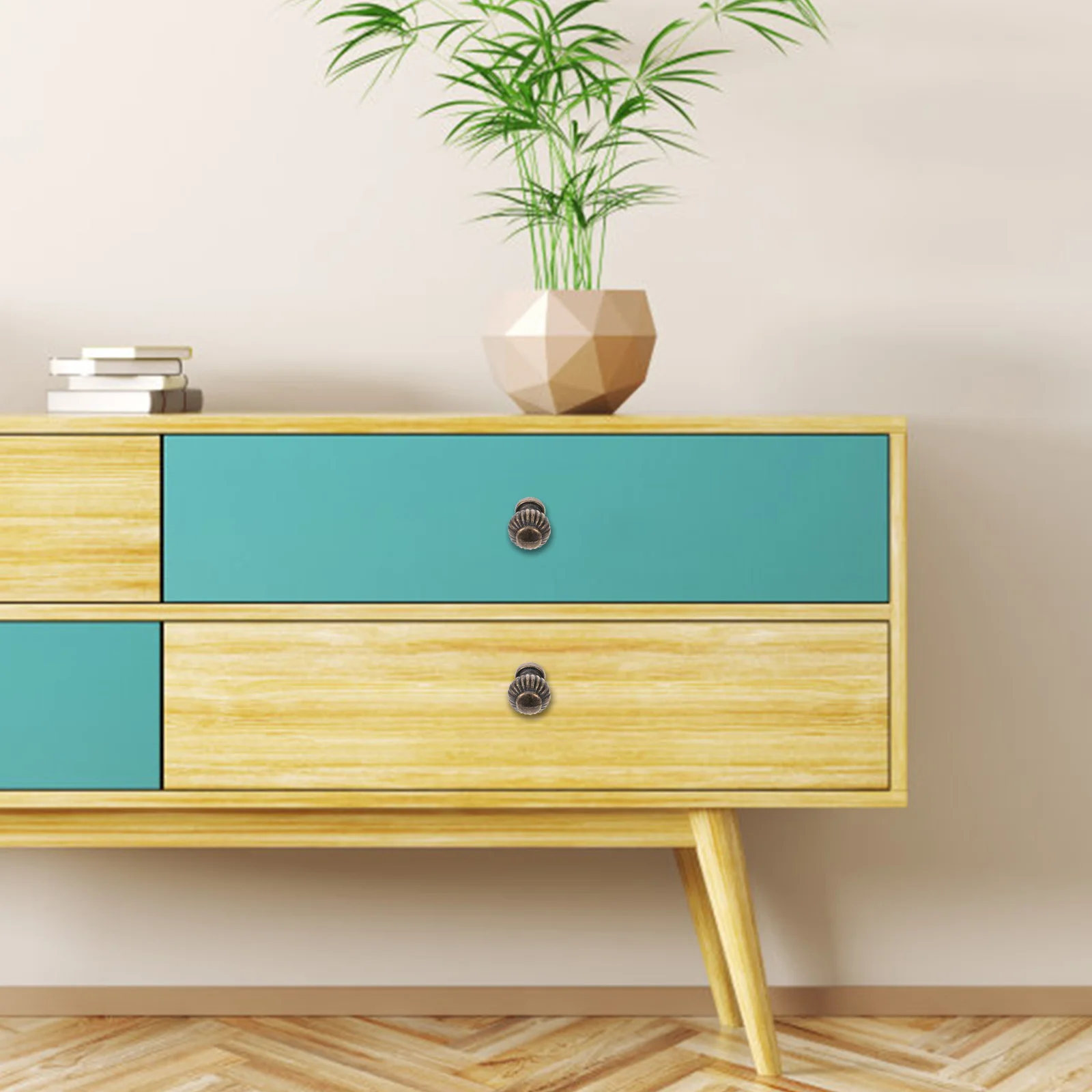 

10Pcs Bronze Cabinet Knobs Zinc Alloy Vintage Handles for Drawer Wardrobe Door Furniture Hardware Home Office Decor