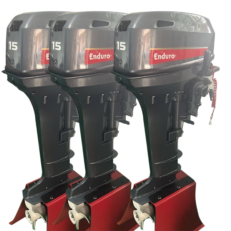 Hot Selling Boat Engine Accessories Short And Long Shaft Outboard Motor   15hp 2 Stroke Manual  