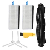 New For 360 S6 Robot Vacuum Cleaner Filter Roller Main Brush Mop Replacement Parts Washable Reusable Household Cleaning Tools