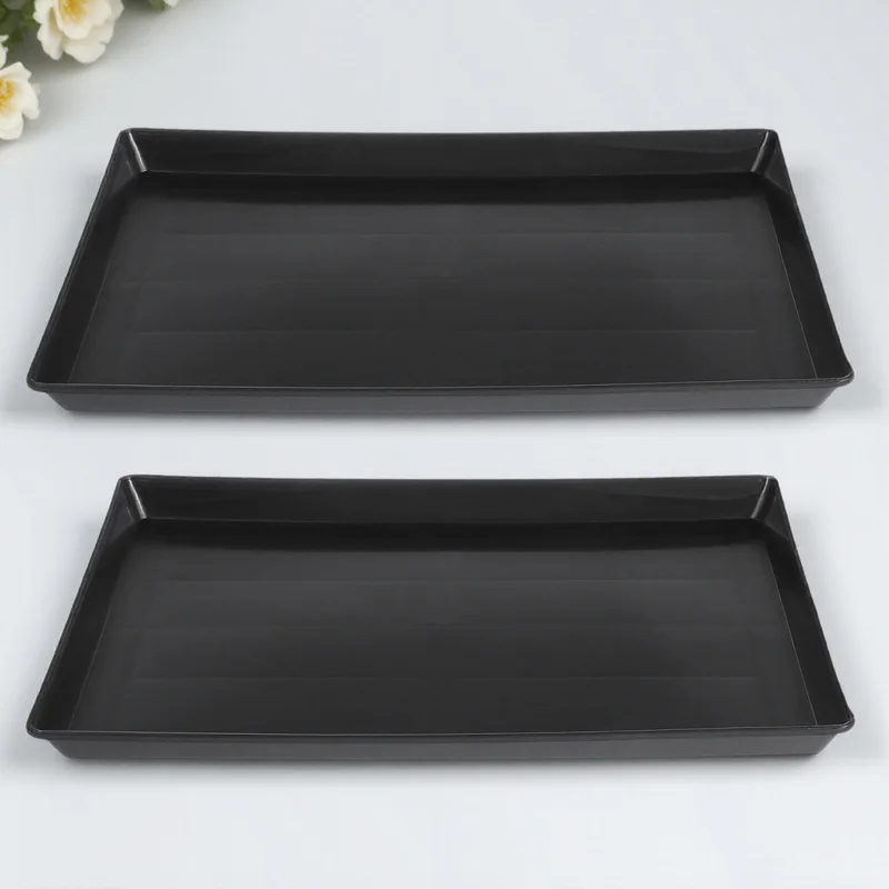 

2pcs Pet Leakproof Replacement for Dog Crate Bird Cage Durable Lightweight Cage Easy Clean Small Pet Bunny Parrot Litter Tray