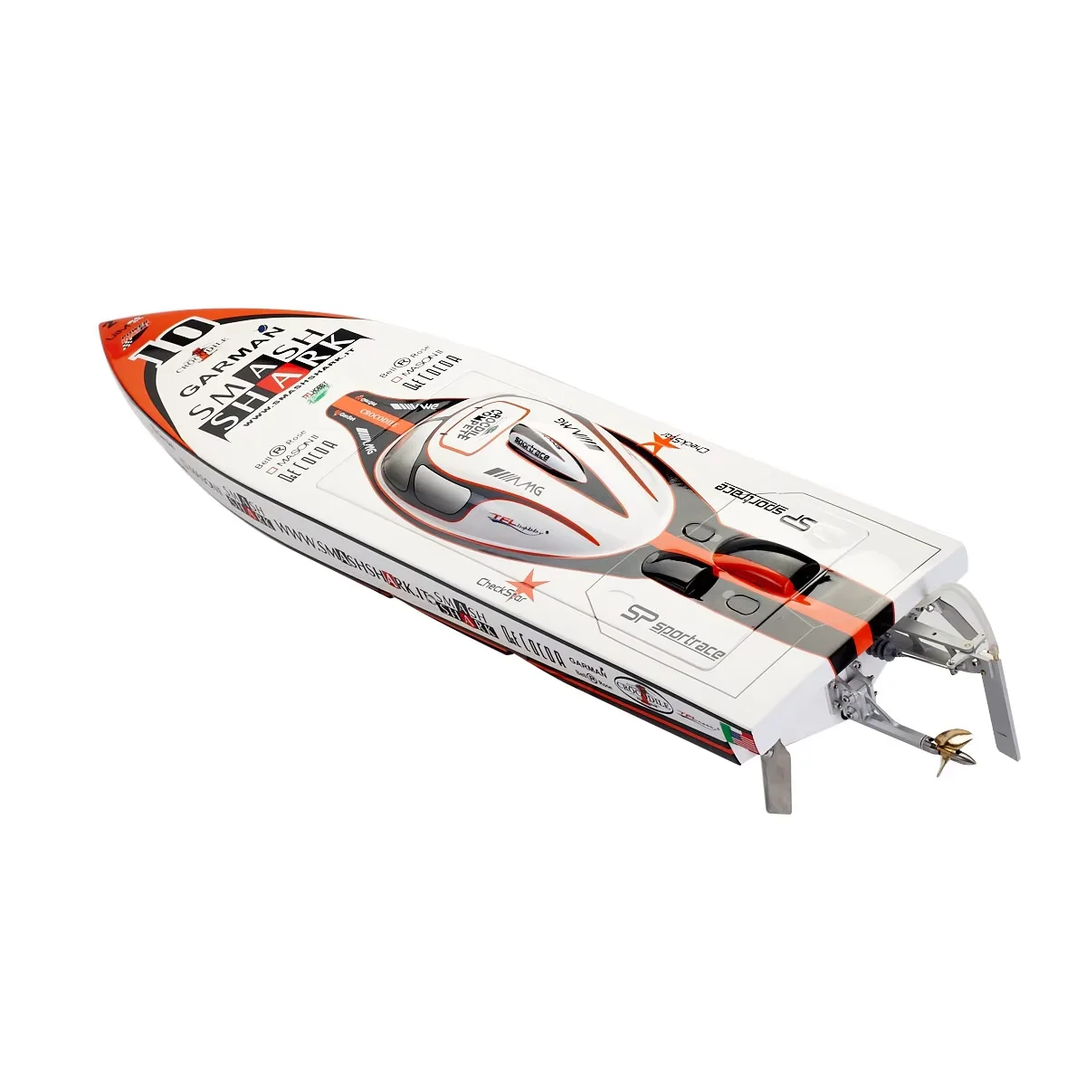 TFL1125 SMASH SHARK P1 Water Blaster Remote Control Electric Model RC Ship O Boat GRP Brushless Motor Toys Fiberglass Ship Boats