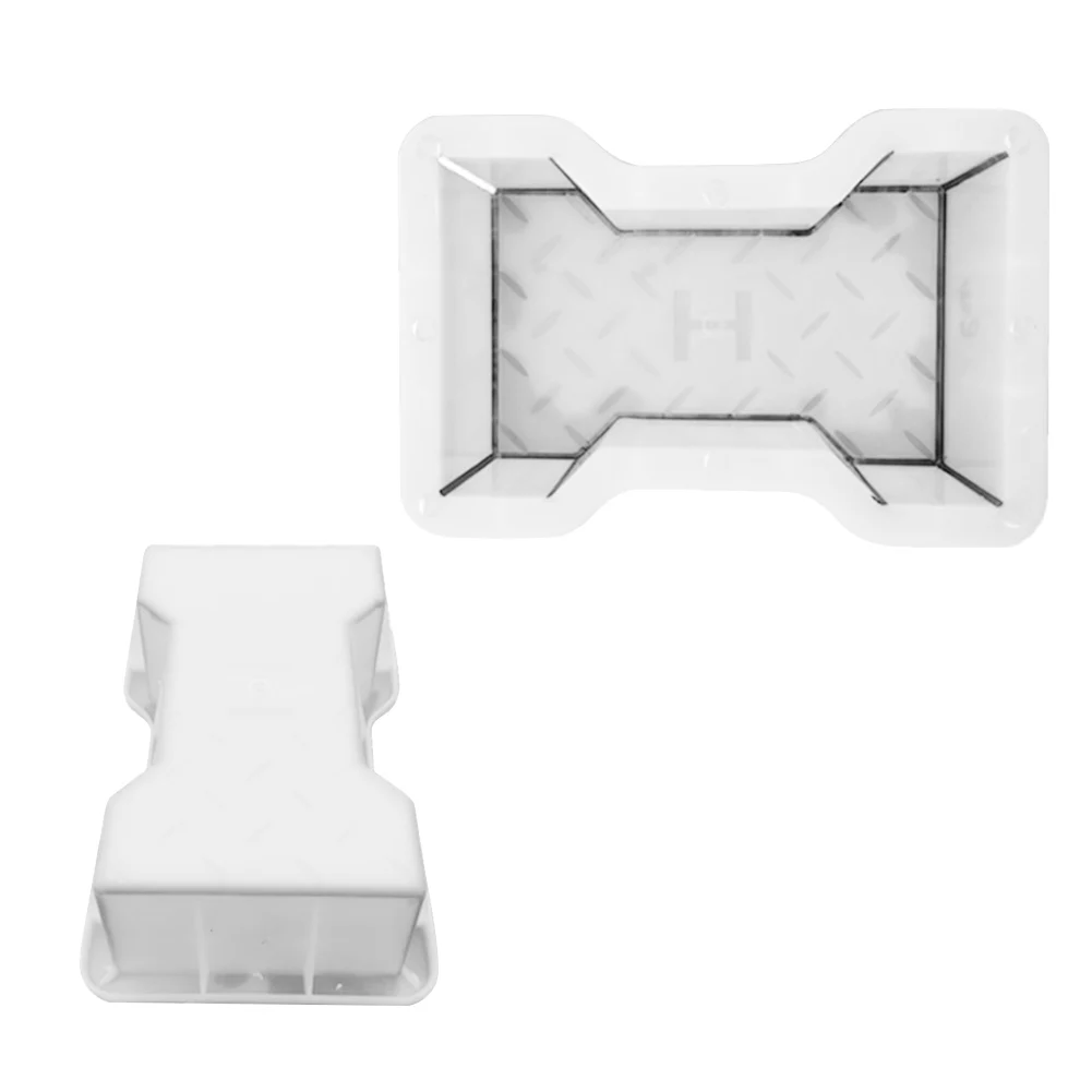 Reusable Garden Lawn Road Mold Path Maker DIY Manual Paving Stone Concrete Mould