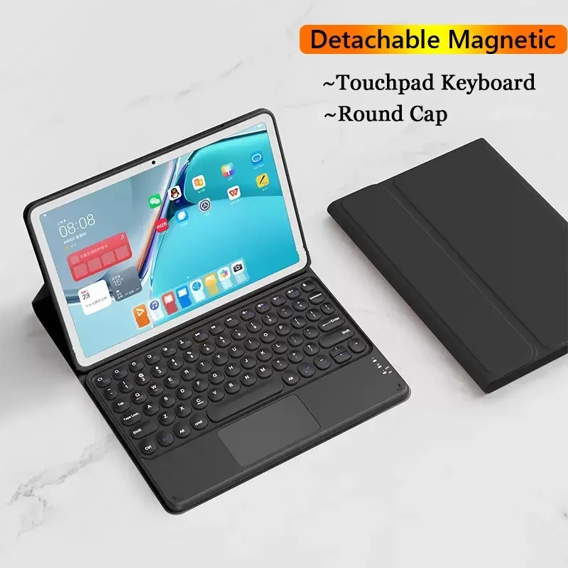 

Detachable Trackpad Keyboard Case for Lenovo Tab M10 2023 10.6 inch 5G Magnetic Bluetooth Keyboard Cover Build-in Touchpad