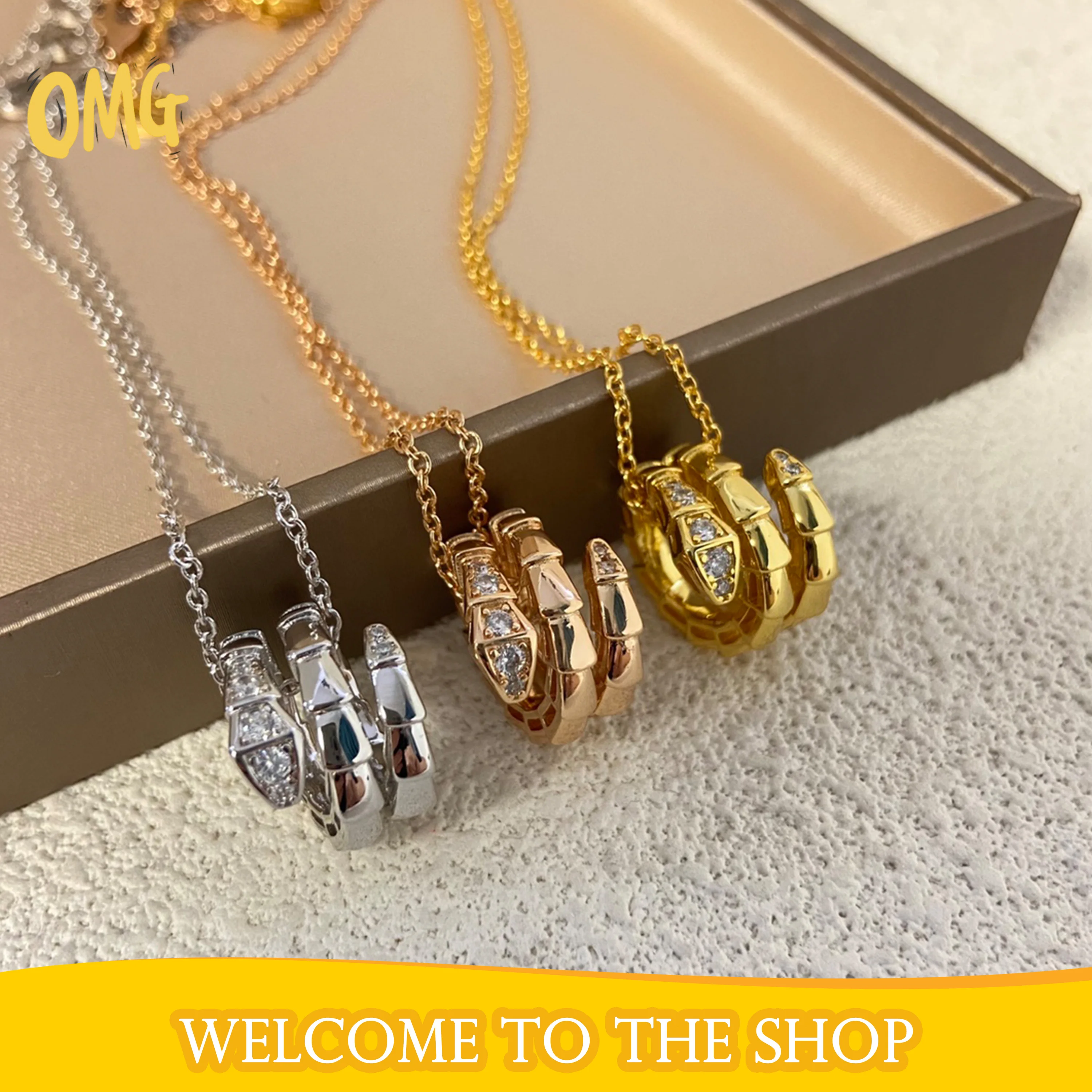 

Stylish 2025 925 Silver Necklace Classic Design Trendy Look Without Box Perfect Accessory for Fashion Lovers
