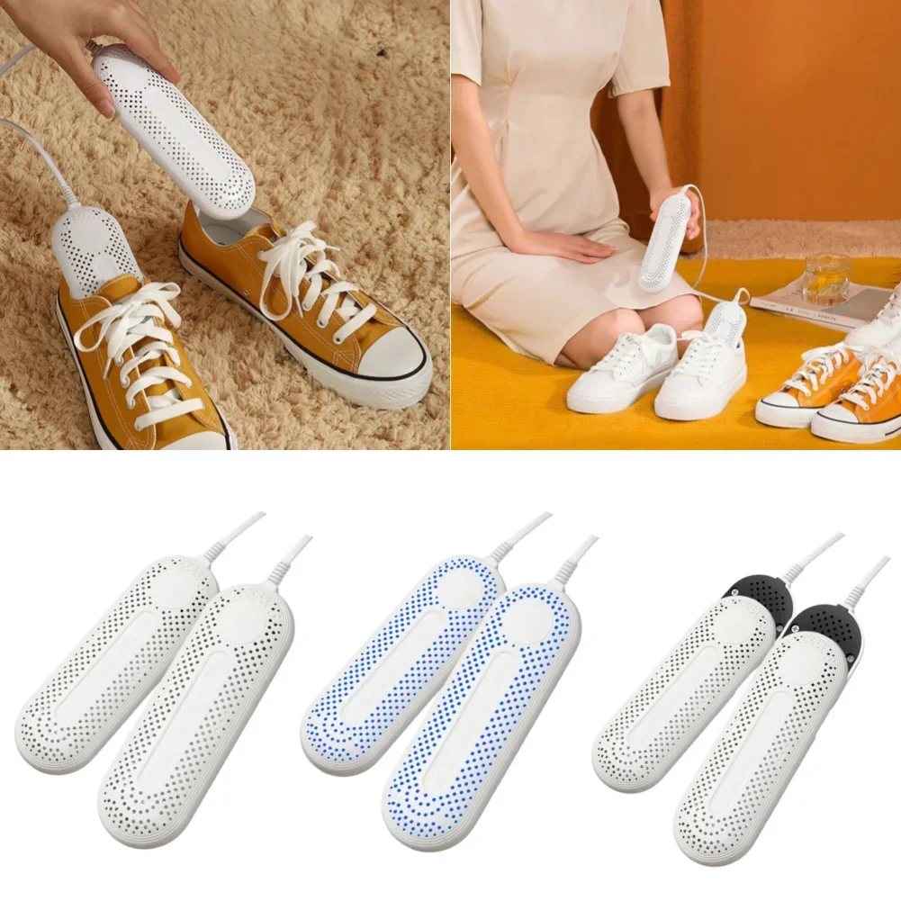 Shoes Dryer Smart Drying Dehumidifier Portable Electric Shoe Drying Machine Timing/Telescopic/Purple Light for Home Shoes Socks