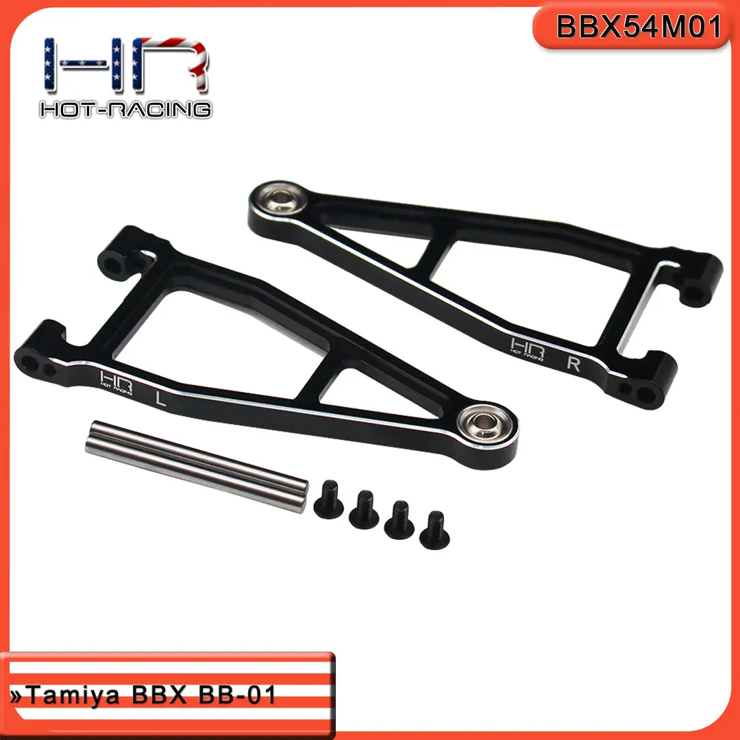 Hot Racing  Aluminum Front Upper & Lower A-Arms (4) for Tamiya 1/10 BBX BB-01 Buggy Upgrade