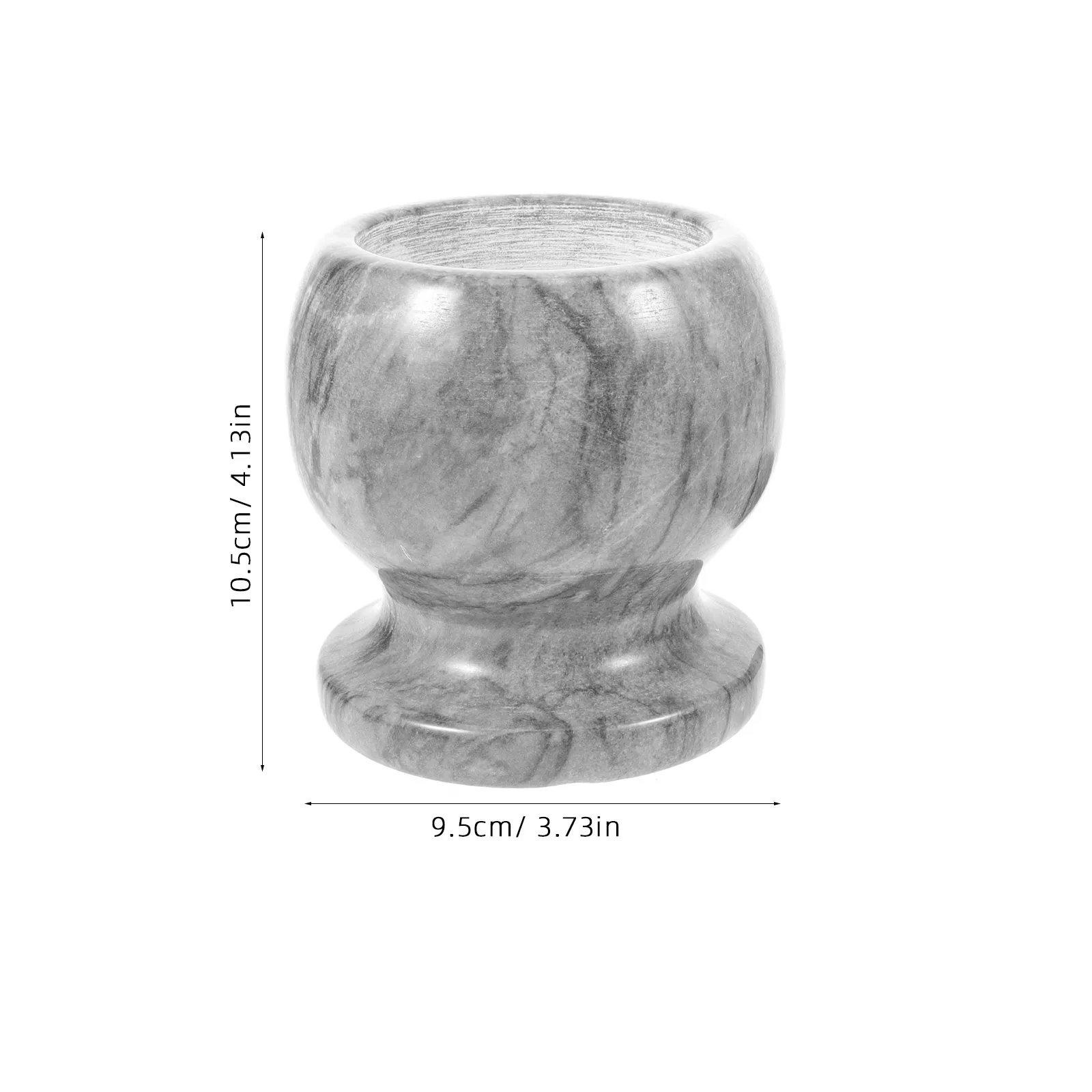 

Marble Garlic Mortar Pestle Set Large Bowl Manual Crusher Home Kitchen Tool Spice Grinder Vegetable Fruit Gadget
