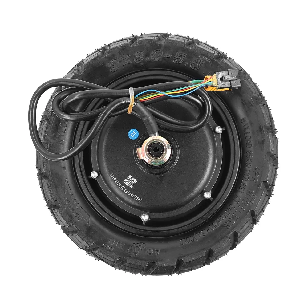 Kugoo Kirin Kukirin G2 Pro 2024 전기 스쿠터용 48V 600W 엔진 모터, Aoxin 9×3.0-5.5 진공 타이어 포함 후륜 모터 어셈블리