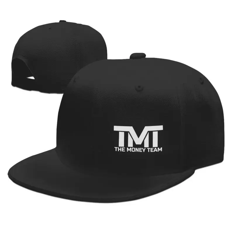 Gorra de béisbol con estampado Floyd Mayweather TMT para hombre, gorras planas de Hip Hop, gorras unisex ajustables con cierre a presión, gorras con diseño de calavera, gorra de skate