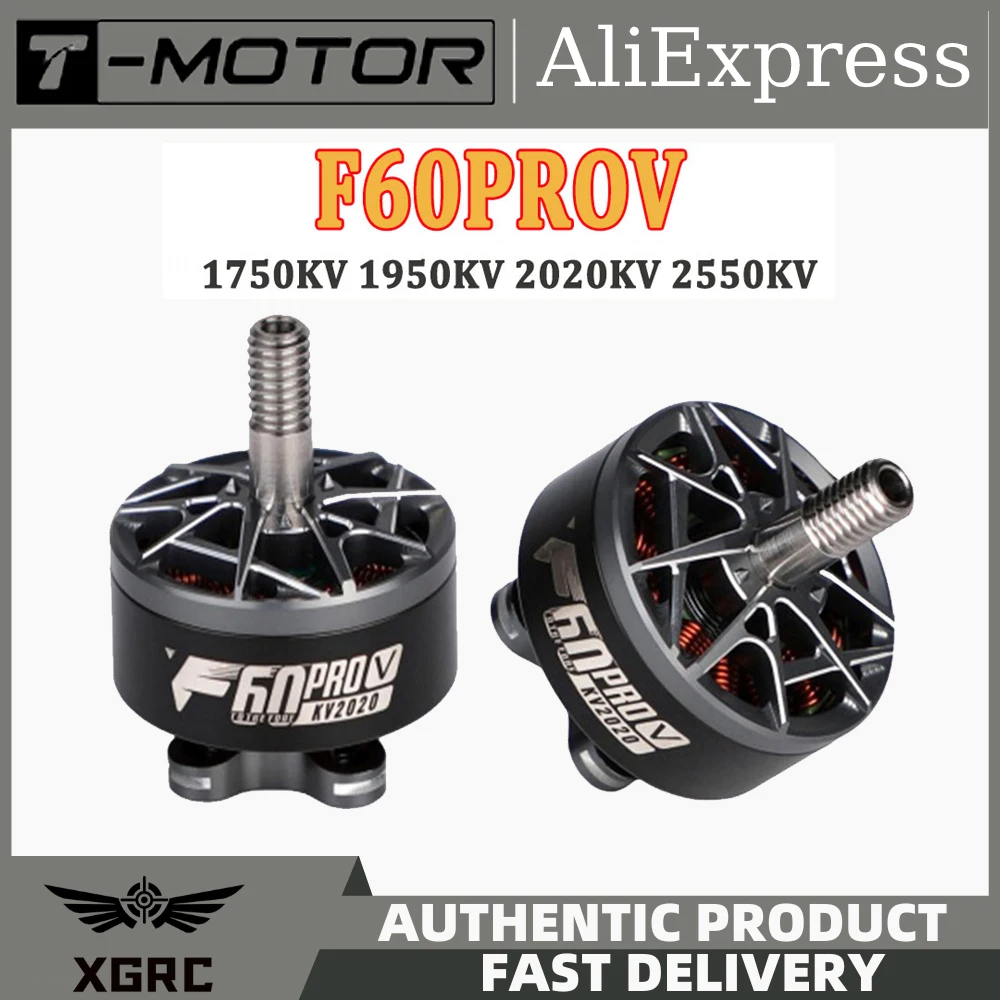 

T-Motor F60 PRO V F60PROV 1750KV 1950KV 2020KV 2550KV 5-6S Brushless Motor for RC Drone FPV Racing