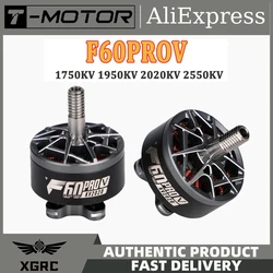 T-Motor F60 PRO V F60PROV 1750KV 1950KV 2020KV 2550KV 5-6S Silnik bezszczotkowy do wyścigów RC Drone FPV