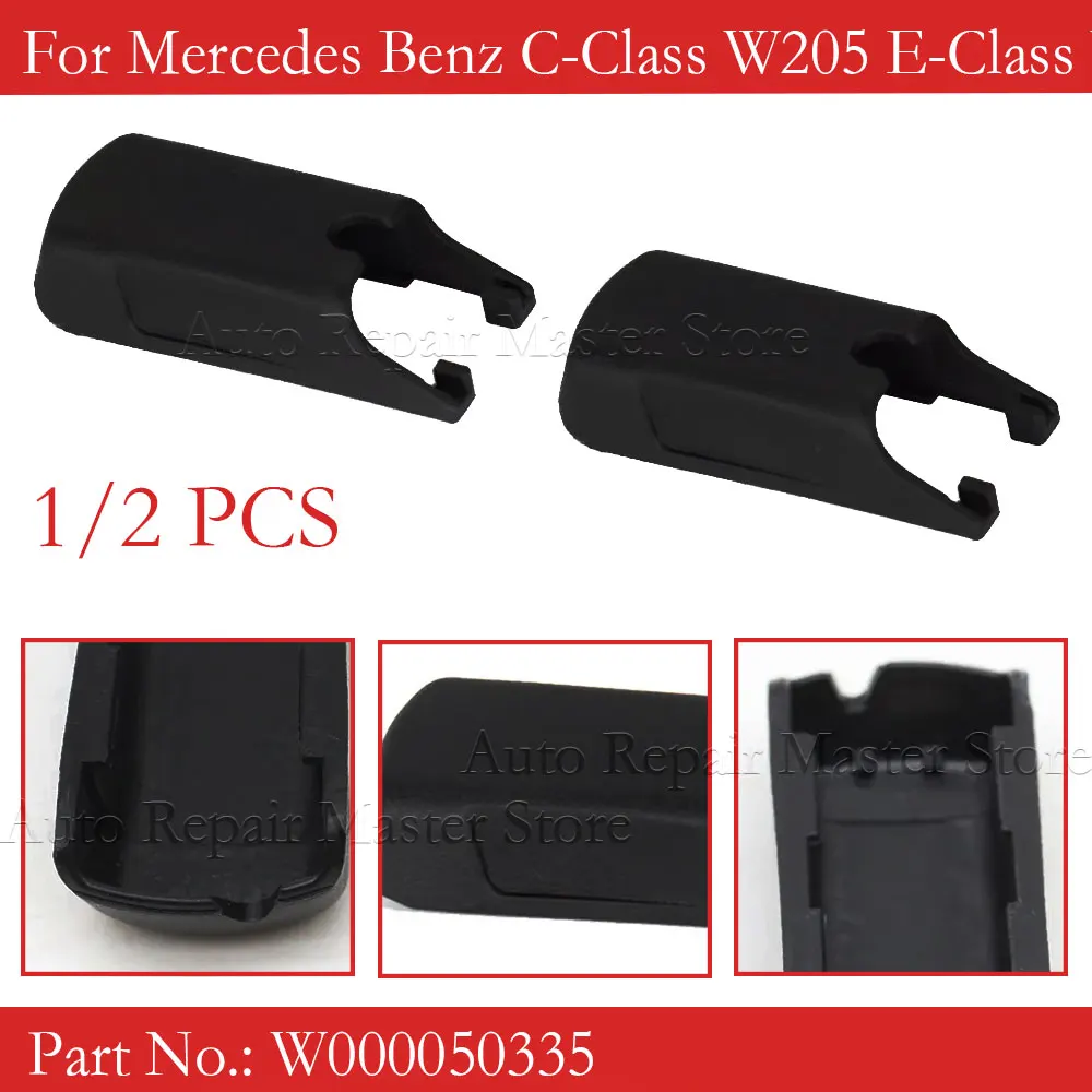 W000050335 For Mercedes Benz C-Class W205 E-Class W213 2015 - 2021 Front Windscreen Wipers Arm Cover Cap Push Clip Plastic