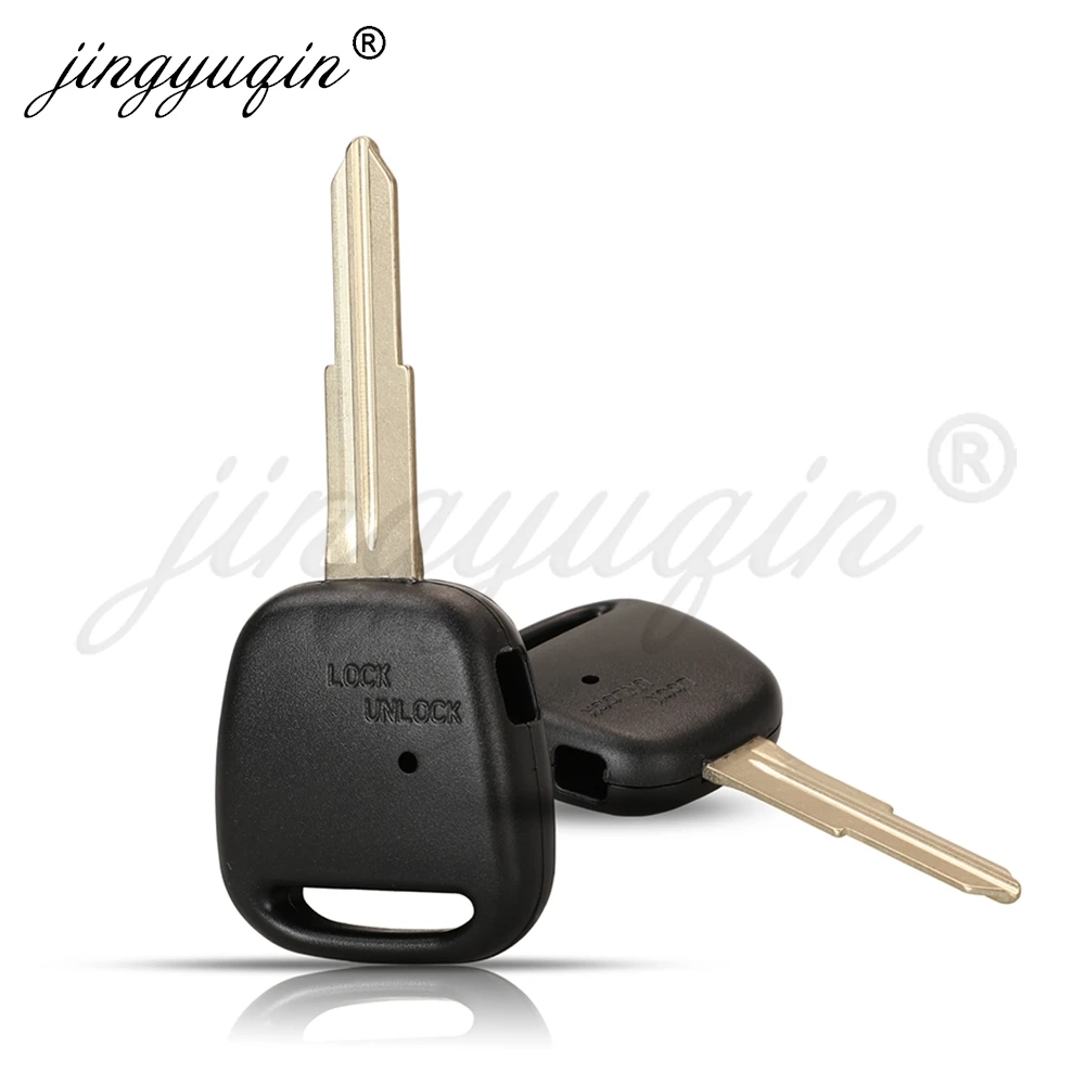 jingyuqin 5/10pcs TOY48/TOY43/TOY41 Blade Remote Car Key Shell Case for Toyota 1998+ Carina Estima Harrier Previa Corolla Celica