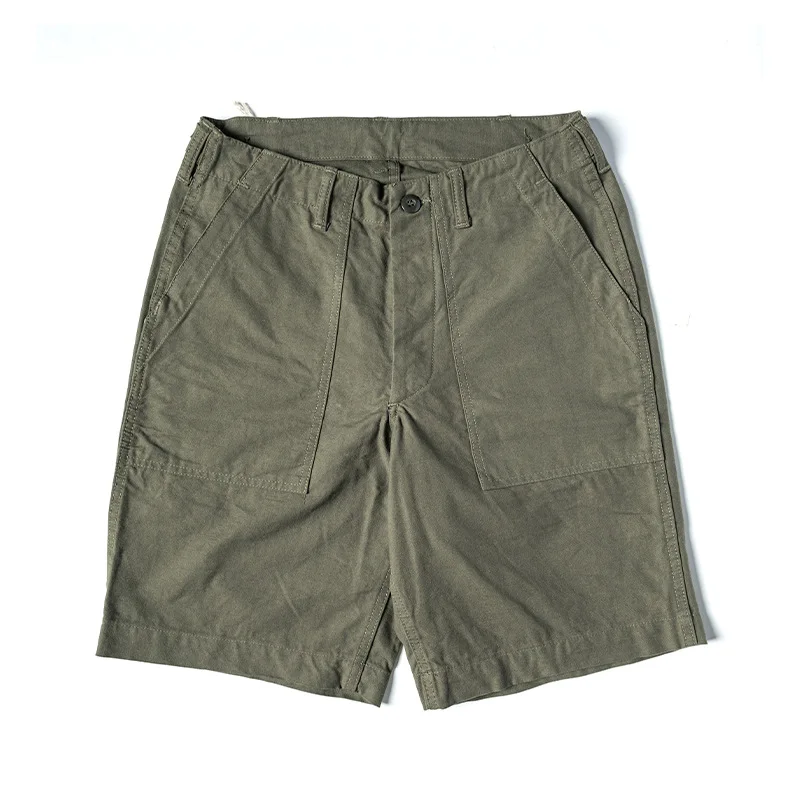 

NON_STOCK Male Servant OG-107_Utility_Fatigue Pants_Stiff Cotton Work Shorts