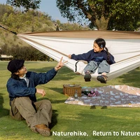 Naturehike Boat Hammock 1-2 Person Tear Bed Portable Hiking Sleeping Ultralight Hammo Camping Resistance Swing Child Rest Nest 6