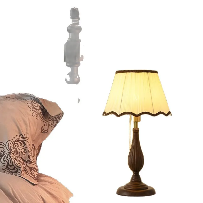 

Bedroom desk lamp, high-value medieval simple bedside lamp