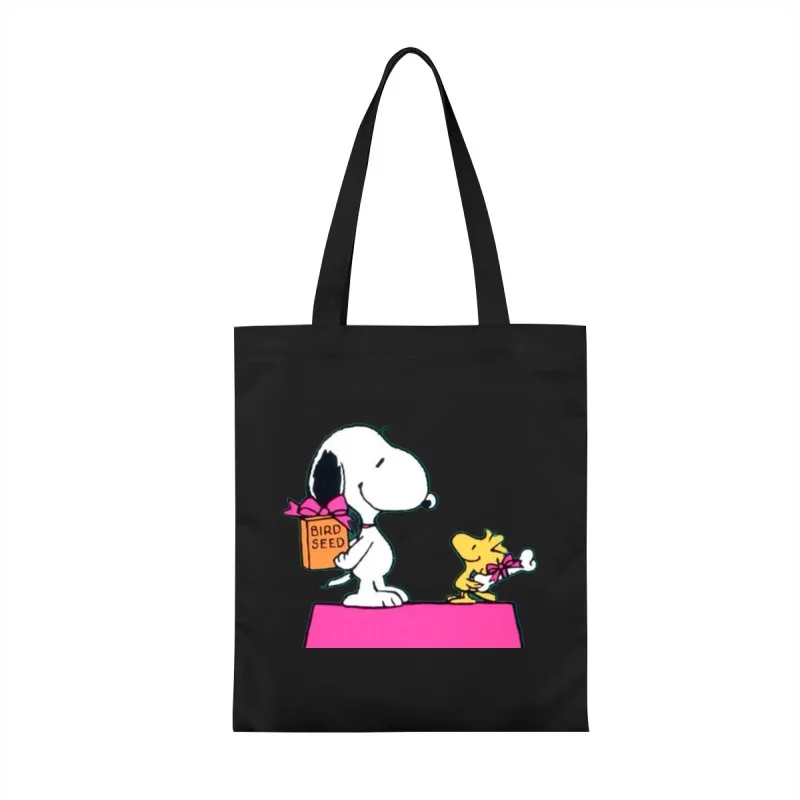 Snoopy fashionable personalized printed canvas bag - Image 6