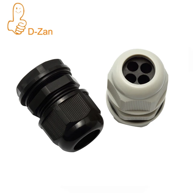 

4 Holes White Cable Gland Plastic M20 M25 M32 Multi-hole Insert Nylon Cable Gland