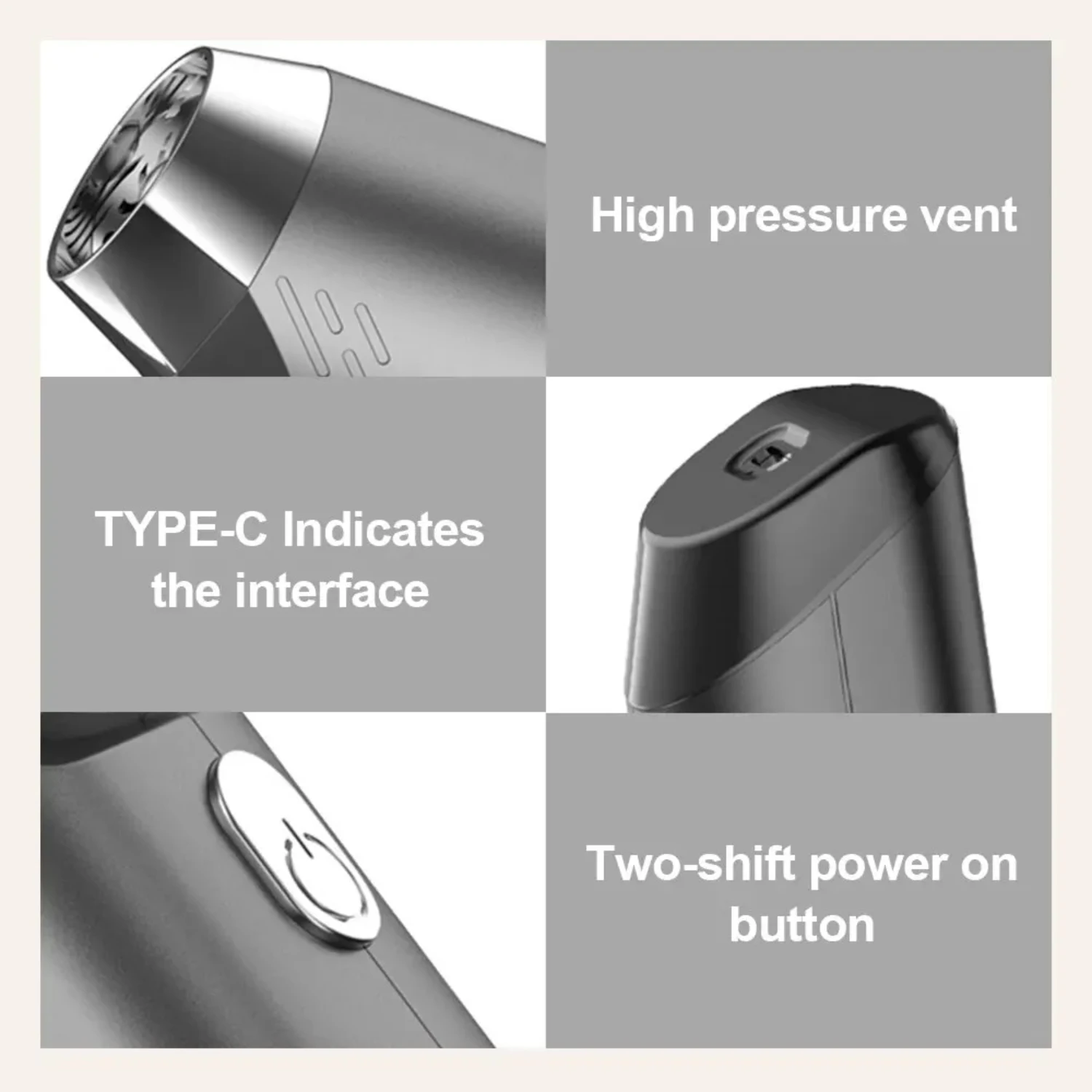 Handheld Whirlwind Car Vacuum Cleaner Mini Portable Car Ultra Power Handheld Car Wireless One Machine Multi Use Three in One