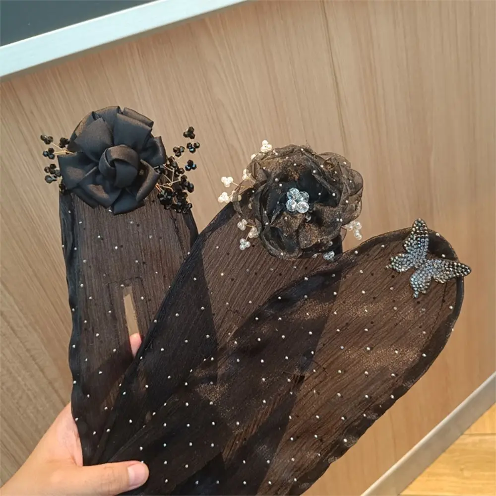 عصابة رأس نسائية من خيوط غزل كسول ، قطعة أثرية لتجعيد الشعر ، بكرة دبوس الشعر ، بكرة الشعر ، إكسسوارات الشعر