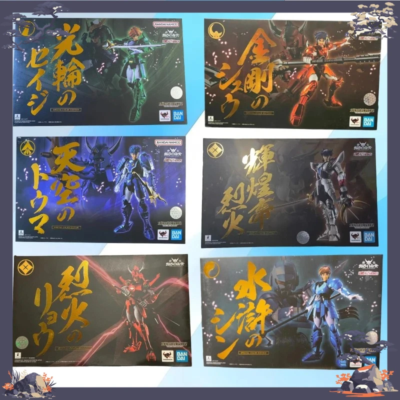 

Original in Stock Sentinel Yoroiden Samurai Troopers Ronin Blaze Flame God Anime Figure Collection Model Dolls Action Figure