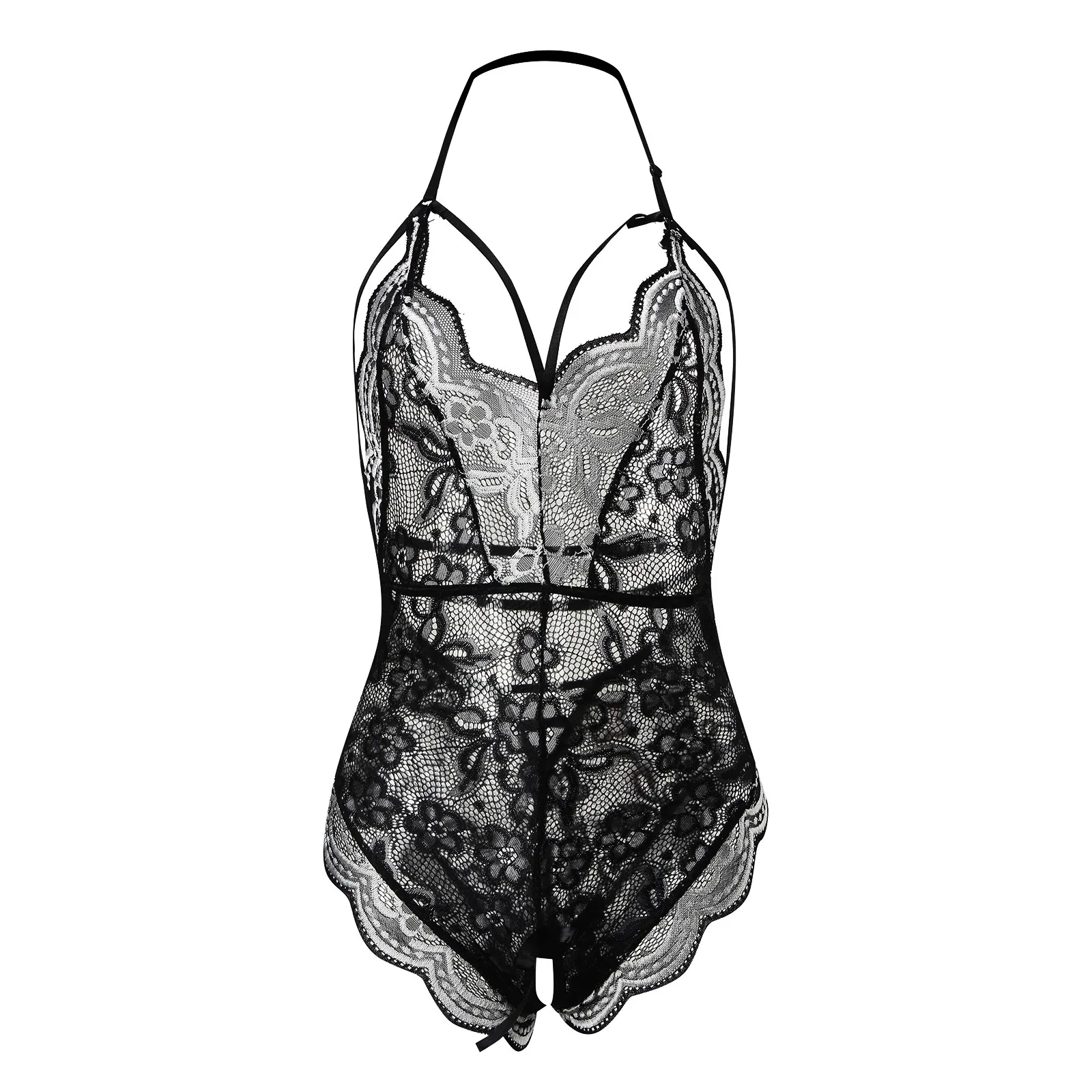 Women\'s Lace See Through Erotic Lingerie Sexy Hot Open Crotch Sensual Suit Women\'s Corset Lingerie For Women 2024 Hot Sale