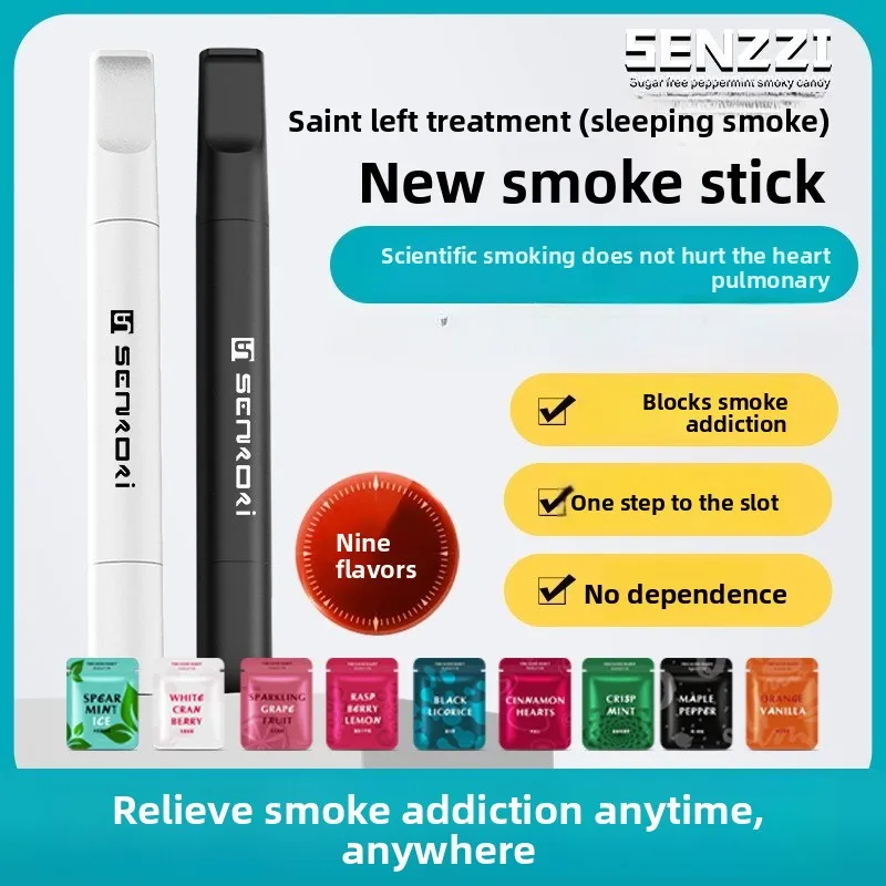 Nicotine Free Smoking Cessation Rod Healthy Fruit Flavor Assisted Smoking Cessation Stick Cotton Core Replacing Smoking view 4