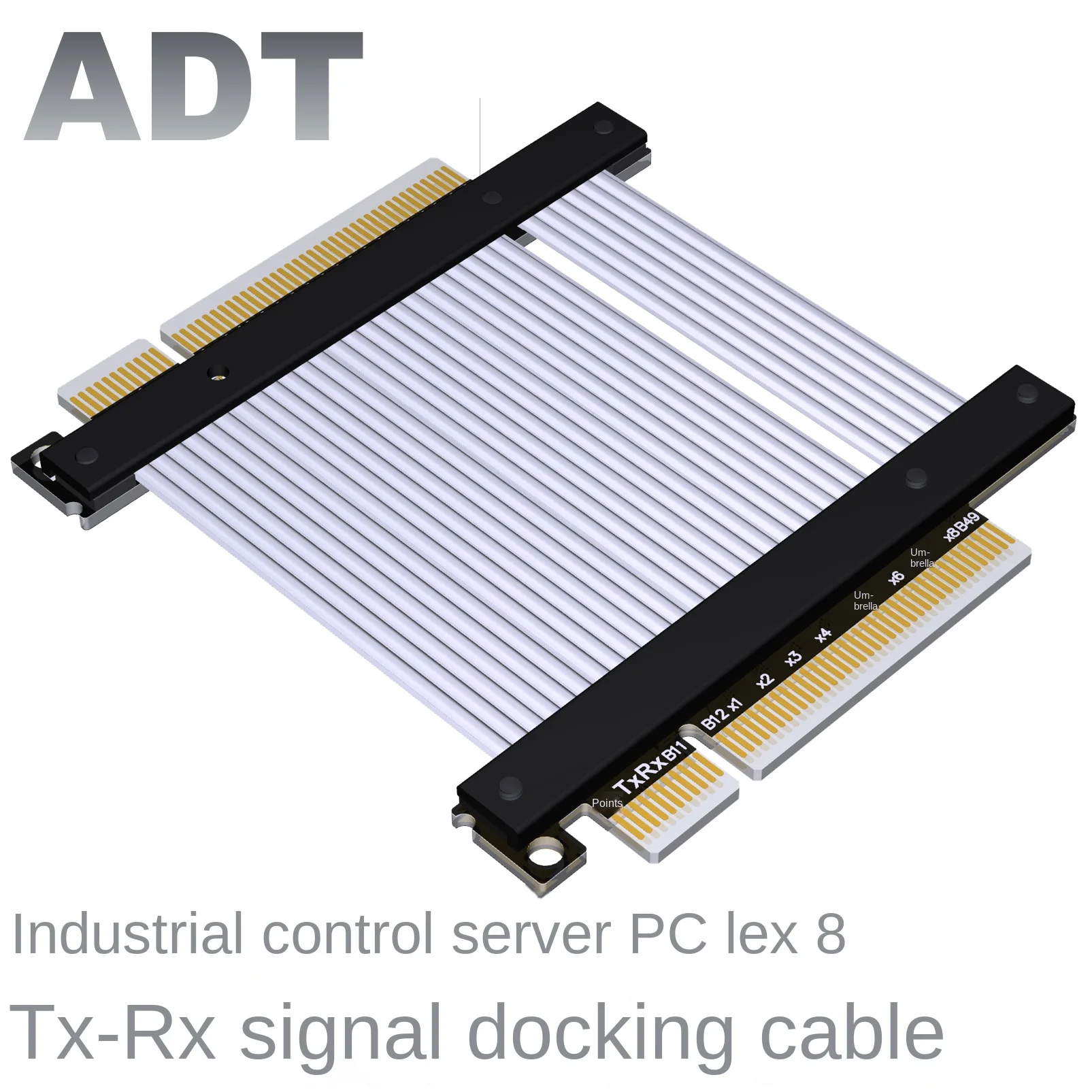 

Кабель-удлинитель ADT PCI-E x1 x8 «штырь-гнездо»