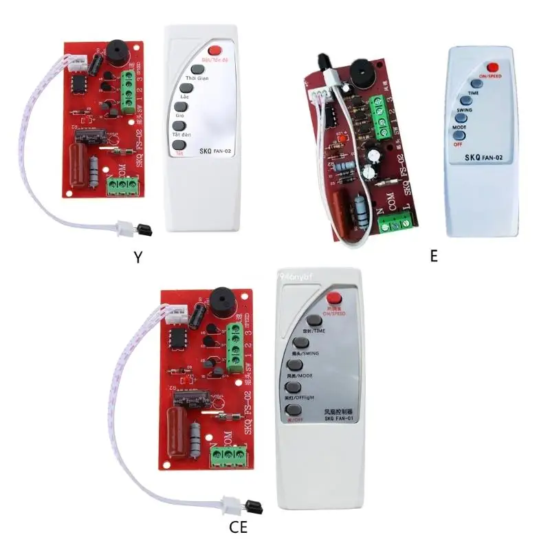 

Air Conditioning Fan Electric Fan Circuit Universal Board Remote Control Board Cold Fan Motherboard Circuit Board Home Dropship