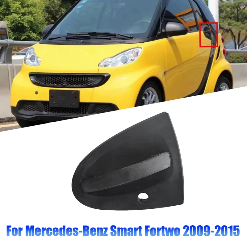 Door Handle Lock Caps For Mercedes-Benzsmart Fortwo 451 2009-2015 Exterior Door Puller Cover