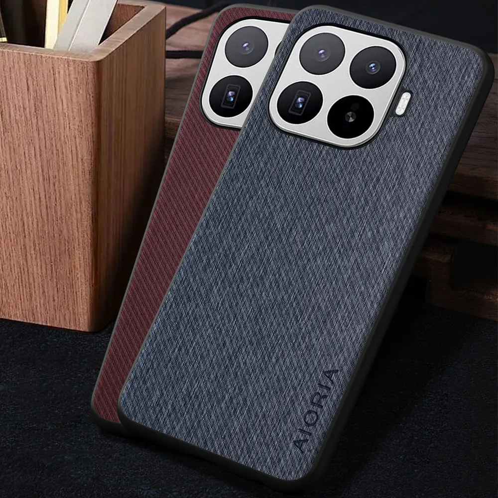 Case for Xiaomi 17T 5G coque Luxury Vintage cloth pattern leather Skin Phone cover funda for xiaomi 17t case capa