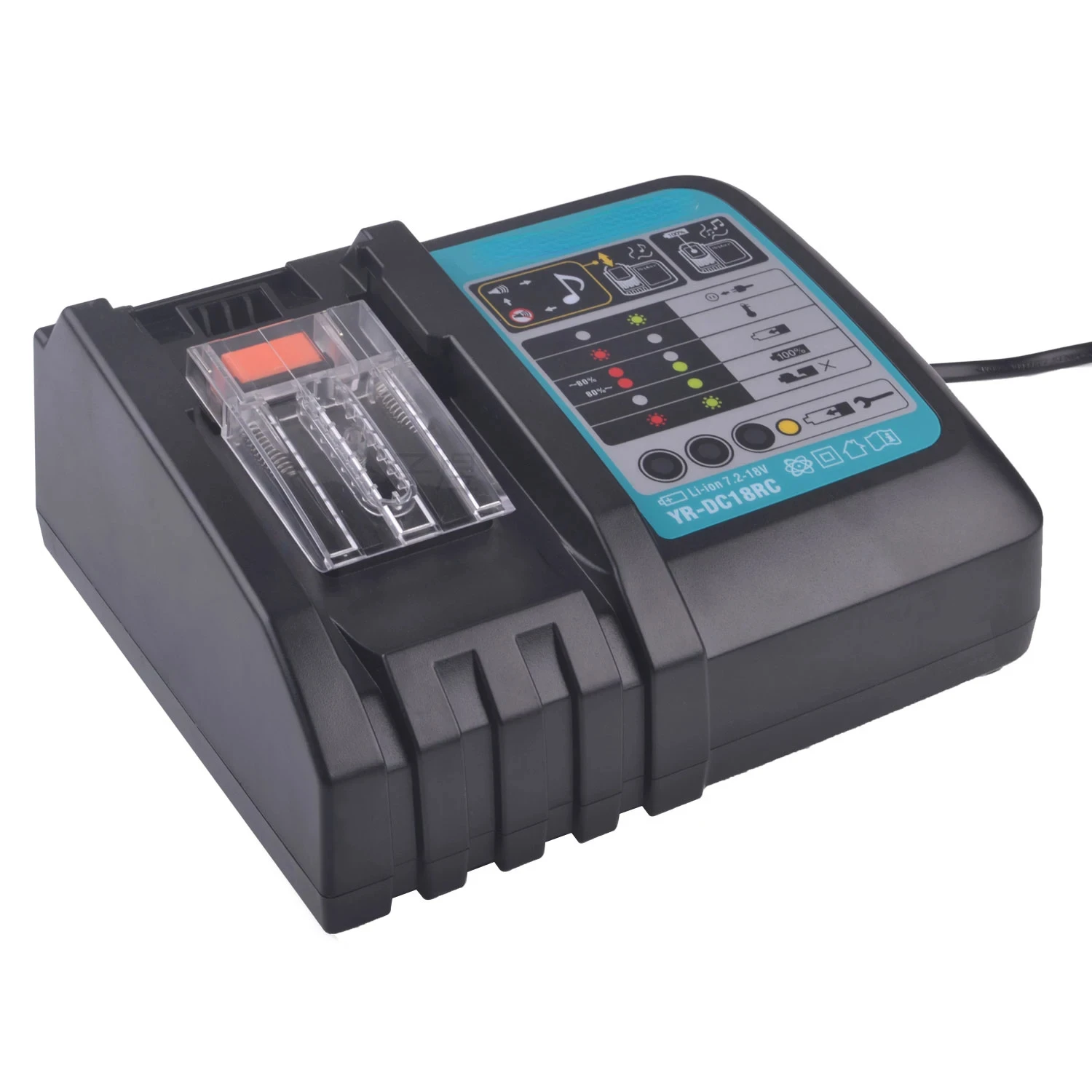 DC18RC Li-ion Battery Charger For  14.4V 18V Bl1830 Bl1430 Dc18Ra  Power DC18Rct 3A Charging