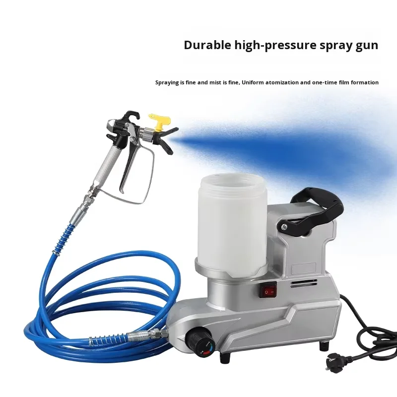 

1600W Airless Paint Sprayer Machine 2L Small Portable Electric Spray G un High Power Home Painting