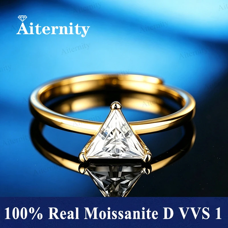Verstellbarer Smaragdschliff-Ring mit Moissanit-Edelstein, S925 Sterlingsilber, Diamanttester-geprüft, funkelnder 18K Gold Herrenring – Detail 35