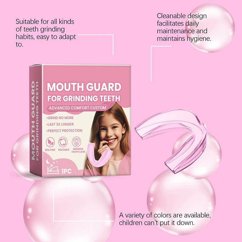 Kép 7: Betorkolás Csősz anti-biting anti-grinding szilikon fogak Mentesít children's Fogászati védelem éjjeli Alszik érdekel termékek